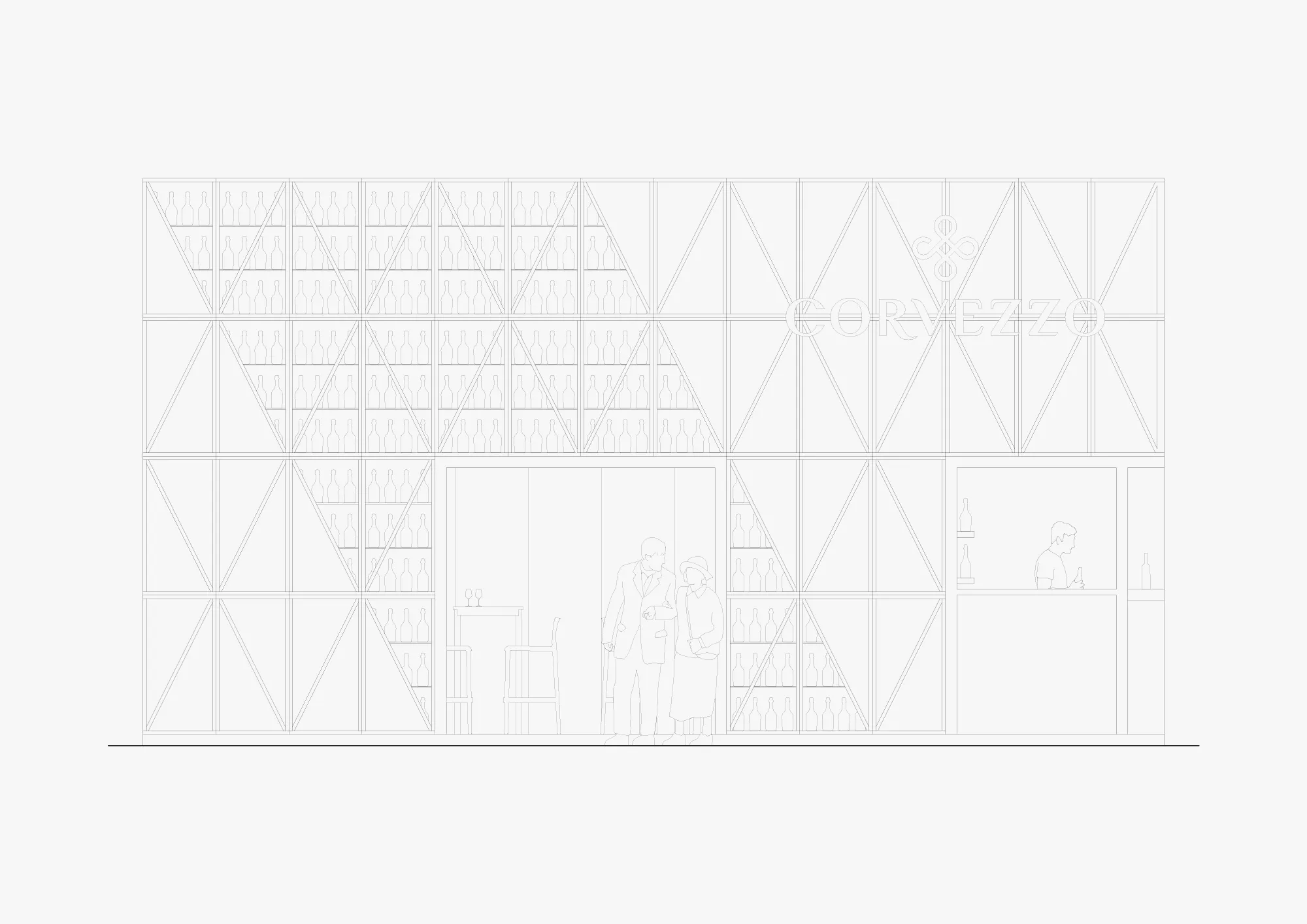 Frontal Elevation